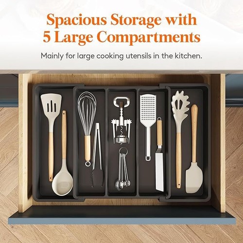 New expandable utensil - expandable, tray