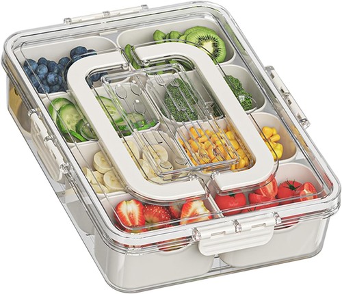 Snackle box container with - snackle,