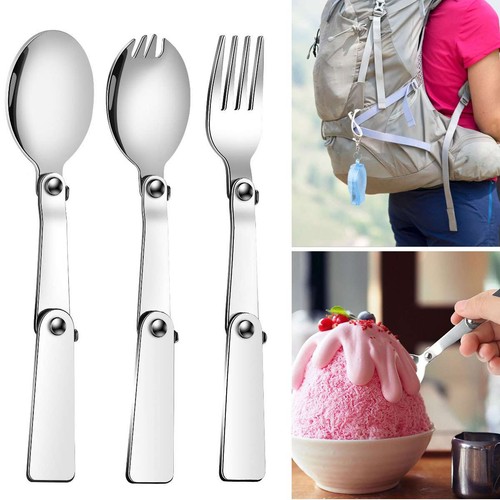 Folding spoon stainless - spoon,