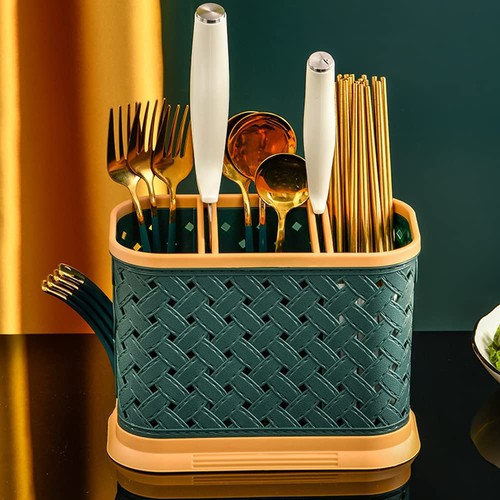 Green countertop cutlery - countertop,